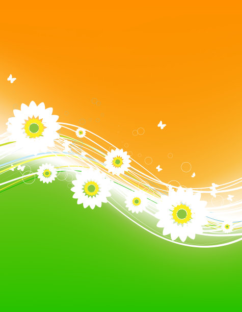 花卉抽象背景为您的设计图片下载