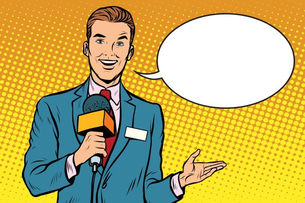 广播电台正在进行现场报道图片下载