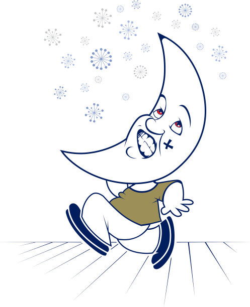 月亮走性格图片下载