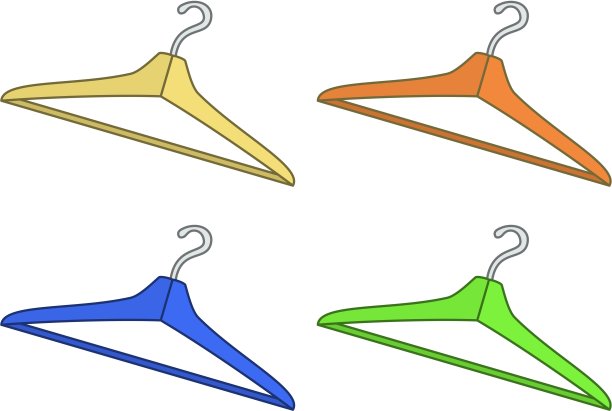 的衣架图片下载