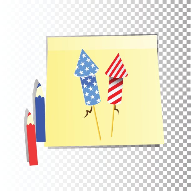 美国独立日。7月4日。图片下载