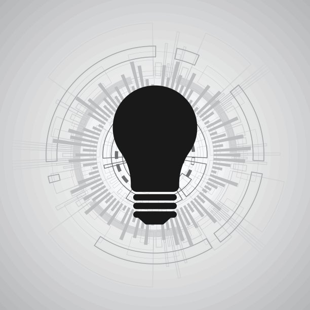 矢量技术灯具设计。图片下载