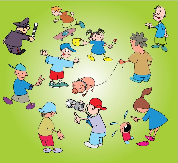 卡通人物图片下载