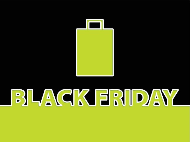 黑色星期五背景与购物袋图片下载