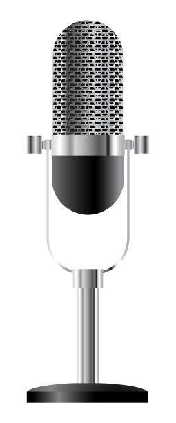 现实的桌子上麦克风图片下载