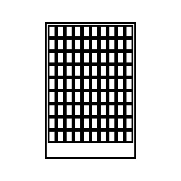 黑色建筑图标图片下载