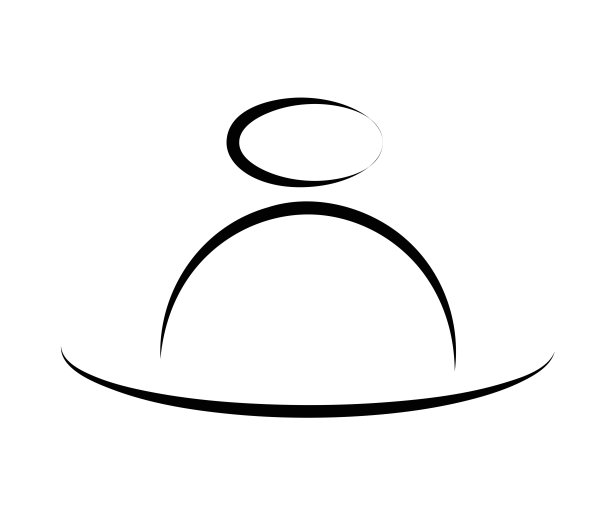 餐厅标志矢量符号图标设计。图片下载