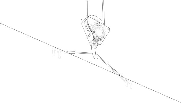 钢板吊钩。向量图片下载