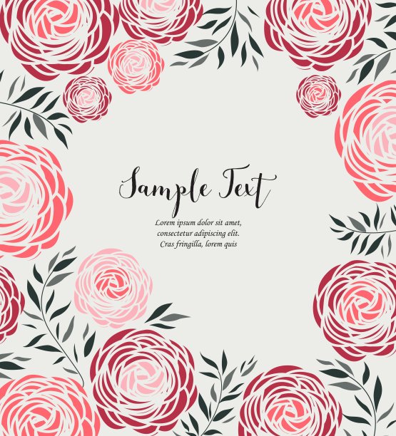 向量毛茛属植物花图片下载