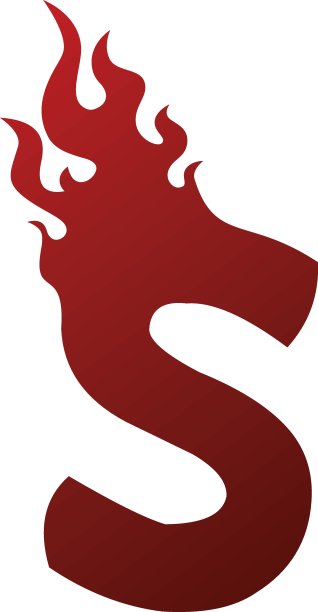 火烧首字母字母表图片下载