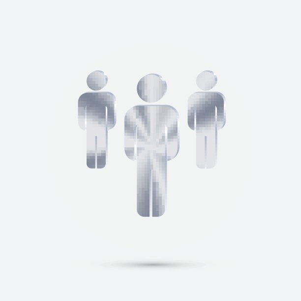 一个男人的剪影图片下载