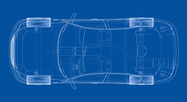 概念车。向量图片下载