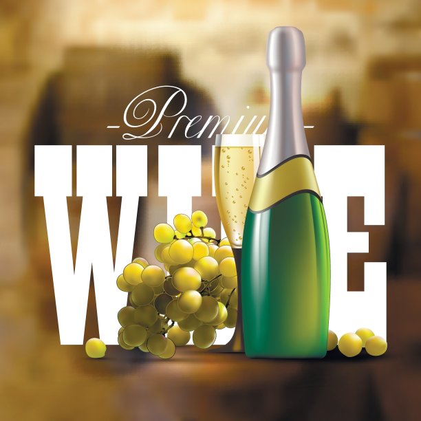 葡萄酒和葡萄树图片下载