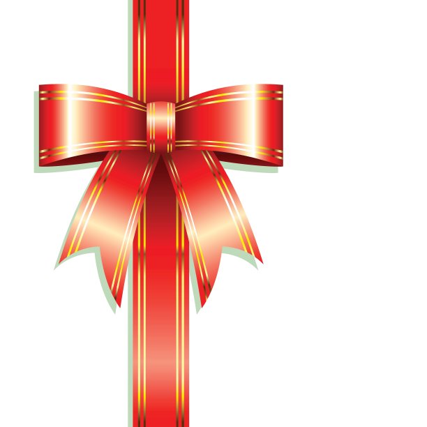 红色的蝴蝶结图片下载