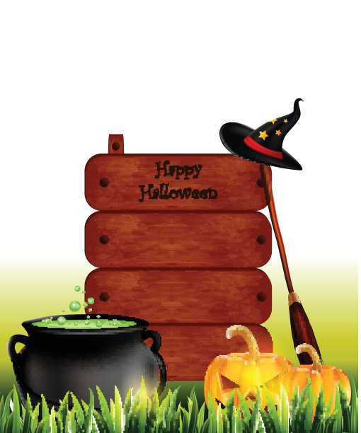 万圣节快乐背景图片下载