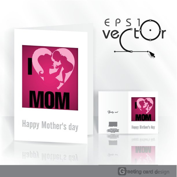 快乐的母亲�年代的一天。图片下载