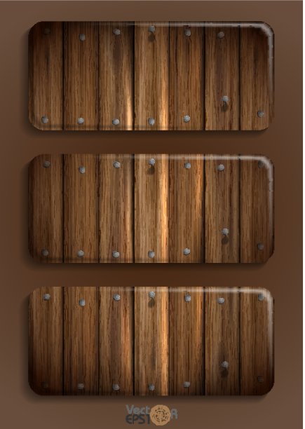 木质纹理的横幅。图片下载