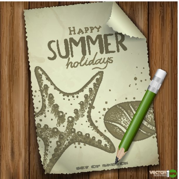 一套手绘各种元素图片下载