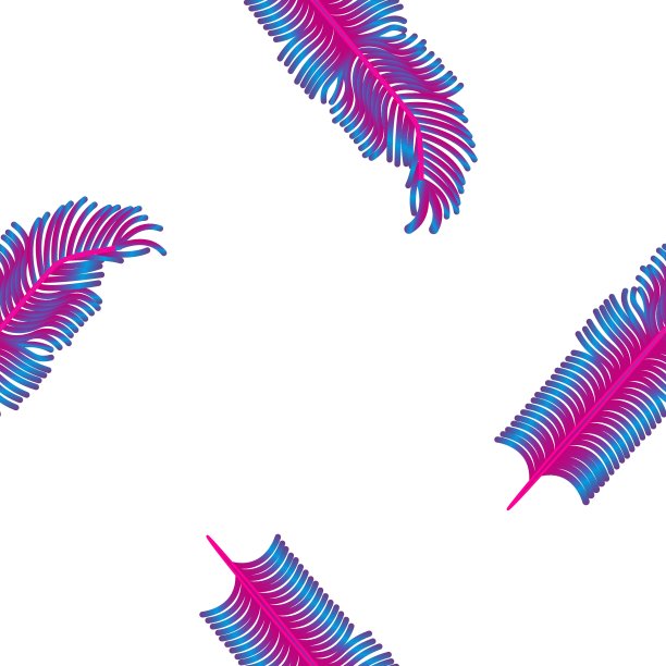 无缝纹理与鸟类羽毛。图片下载