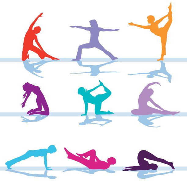 健身房健身锻炼插图图片下载