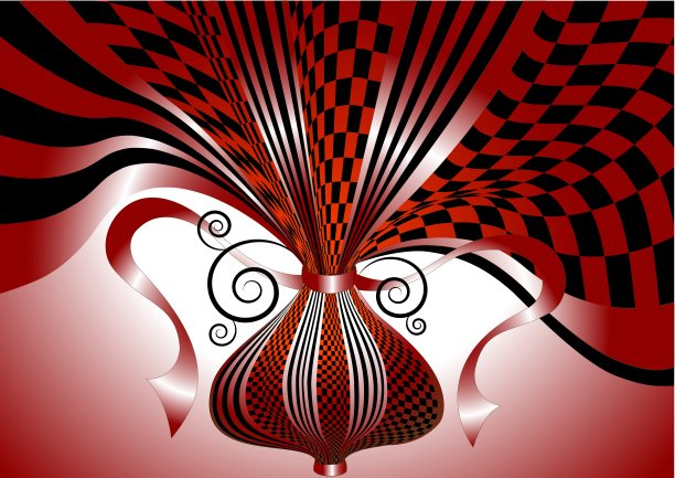 带有红色方块的横幅图片下载