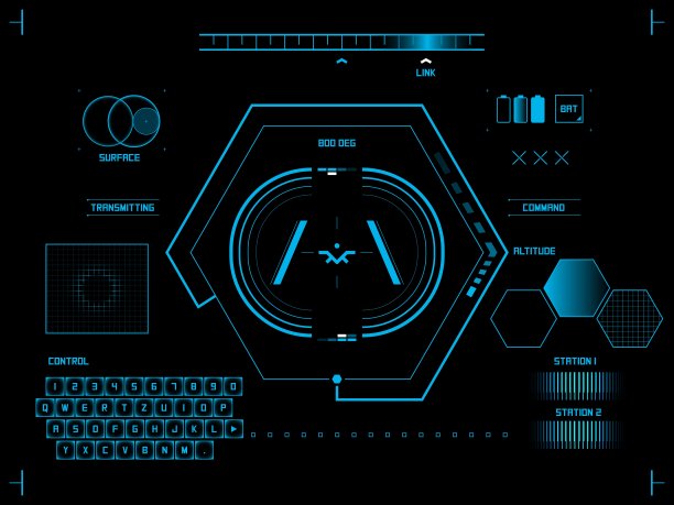 未来的用户界面HUD图片下载