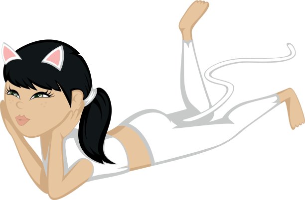 躺在地板上图片下载