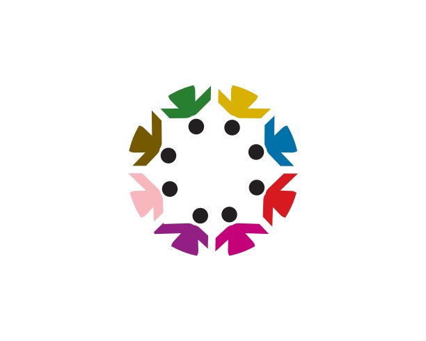 团队合作的标志图片下载