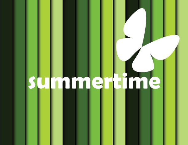 夏天的背景。向量。摘要图片下载