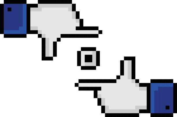 像素主题摄影捕捉手标志图片下载