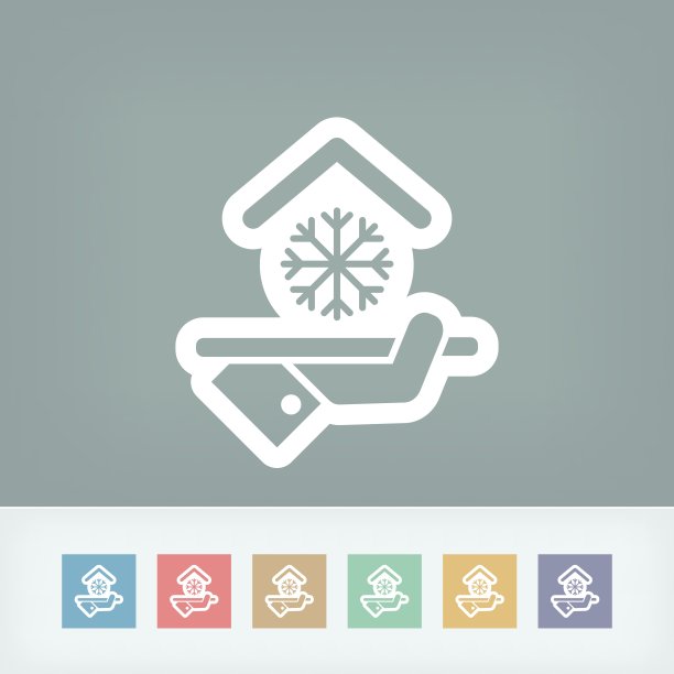 酒店的图标。空调。图片下载