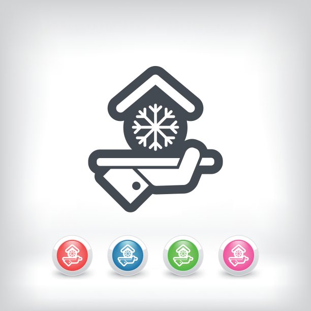 酒店的图标。空调。图片下载