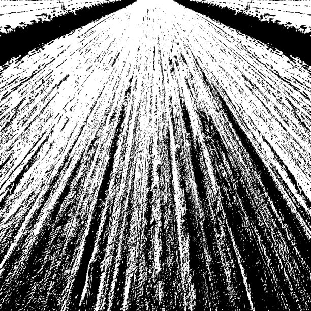 垃圾背景与黑色轮胎痕迹。矢量插图。图片下载