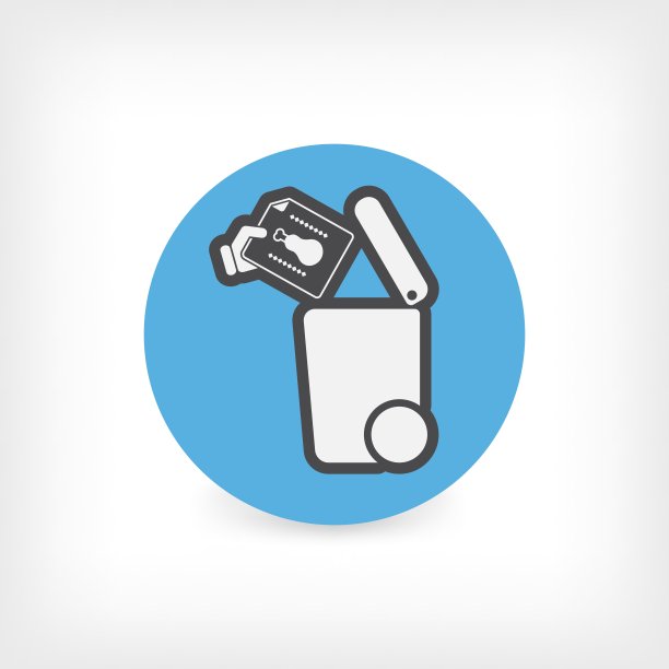 分类废物收集图标图片下载