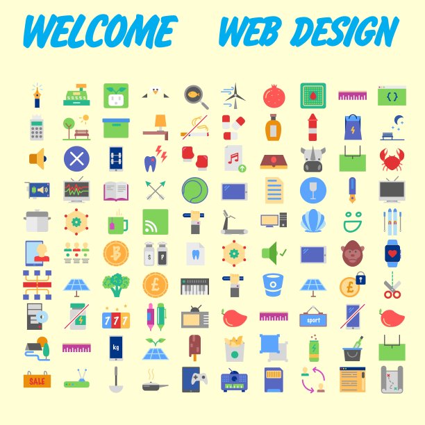 在平面设计中为移动概念和网页应用设置矢量线图标。收集现代信息图形标志和象形文字。向量图片下载