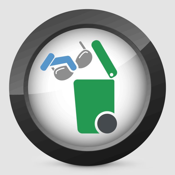 分类废物收集图标图片下载