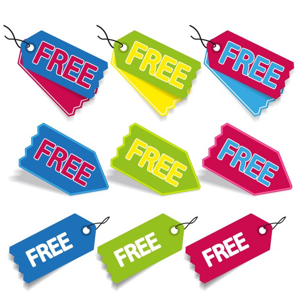 免费贴纸和标签图片下载