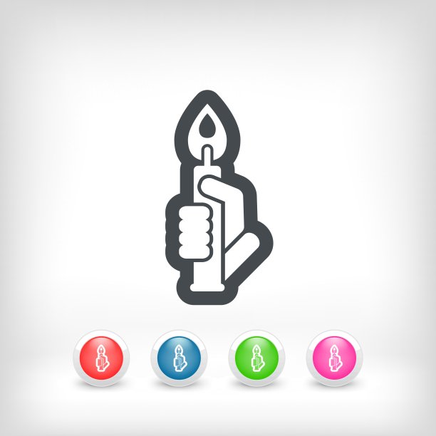 蜡烛图标图片下载