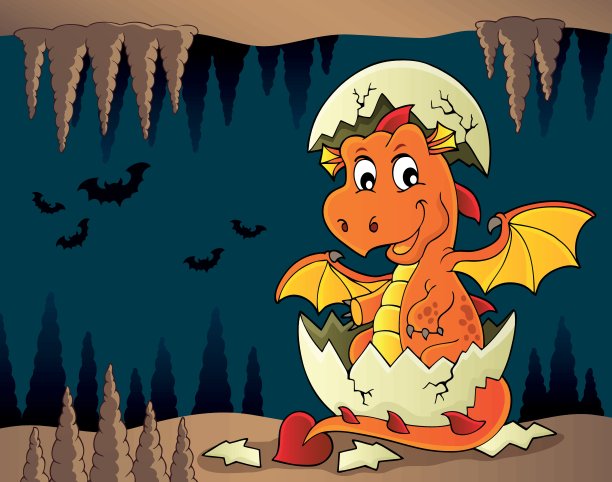 龙从蛋孵化图6图片下载