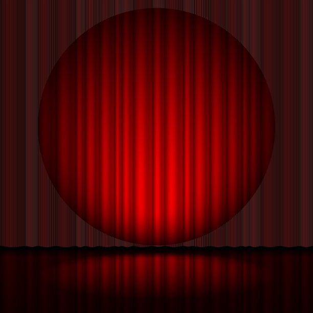 剧院的幕布图片下载