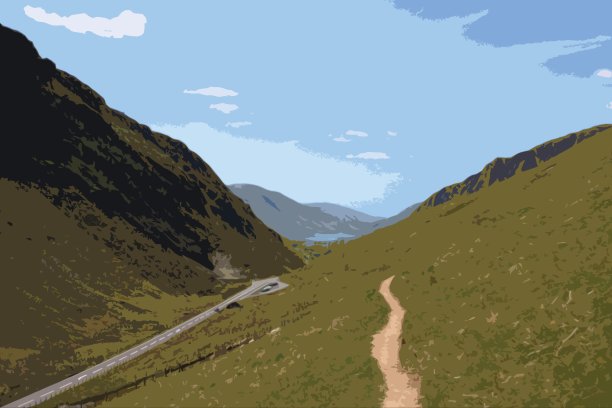 卡德尔伊德瑞斯山脉在斯诺登尼亚图片下载