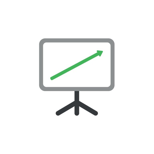 平面设计风格矢量概念的展示图表板机智图片下载