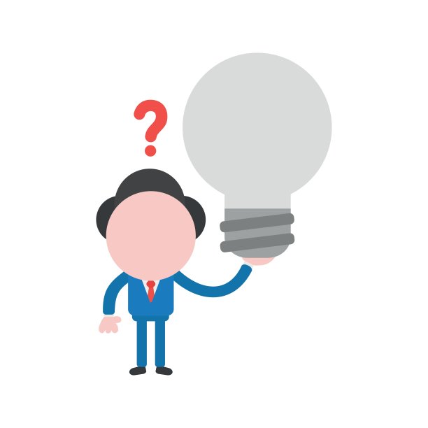 矢量插图概念困惑无面商人cha图片下载