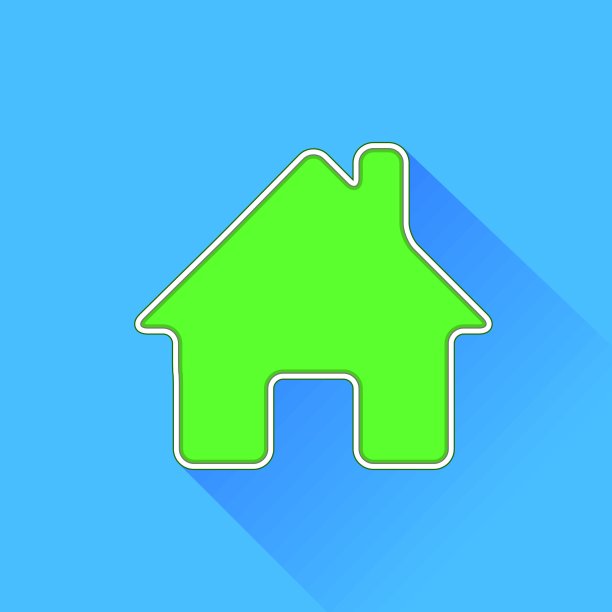 绿色家园图标图片下载