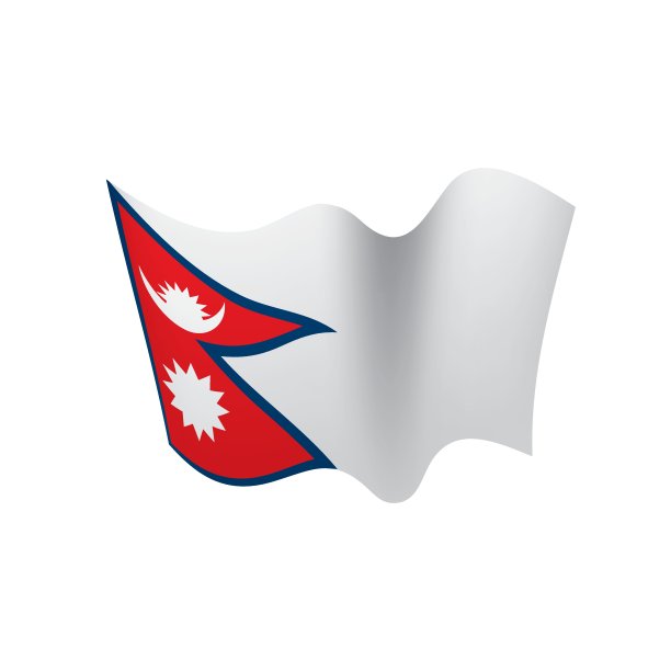 尼泊尔国旗矢量图图片下载