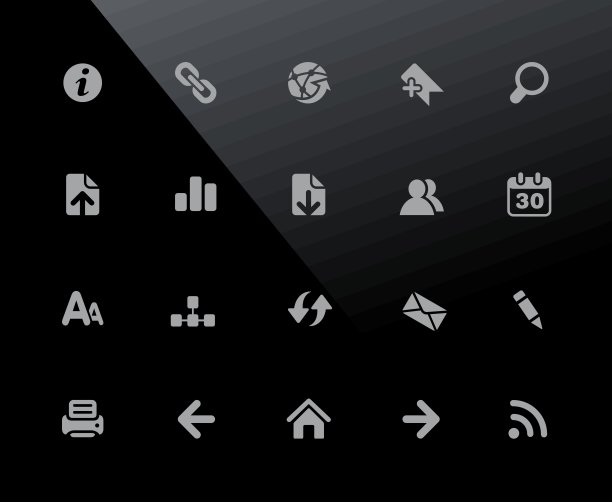 Web导航图标// 32px系列图片下载