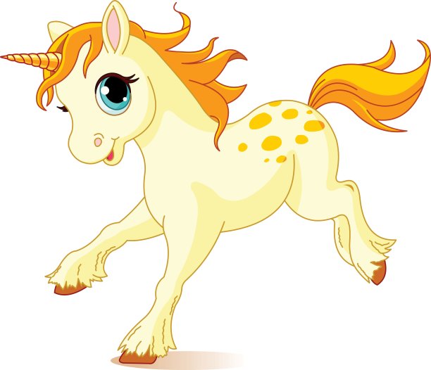 运行小独角兽图片下载