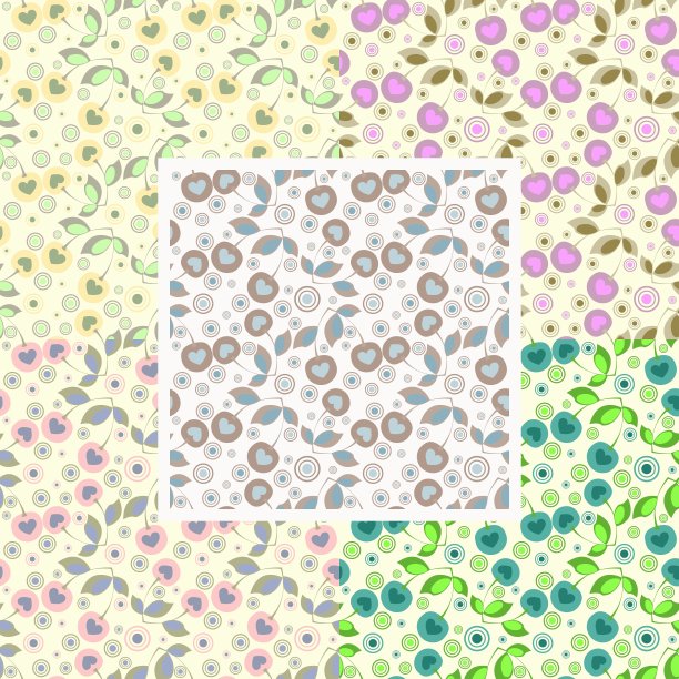 一套无缝图案图片下载