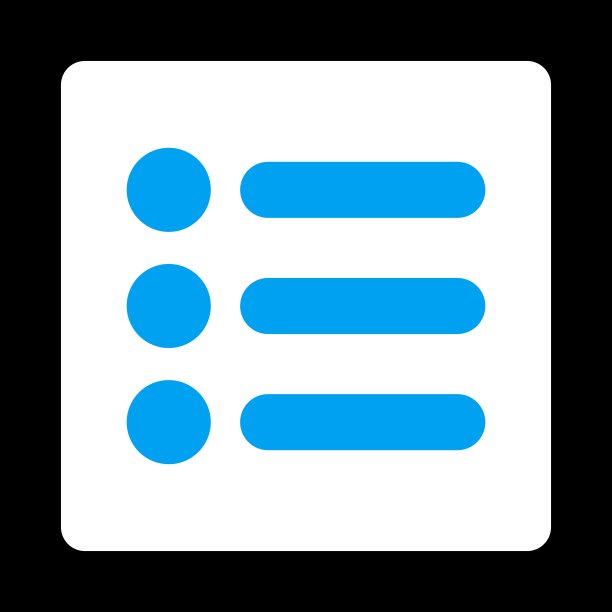 项目平蓝色和白色圆形按钮颜色图片下载