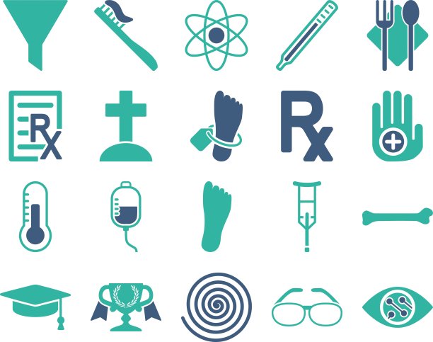 医学二色的图标图片下载